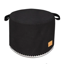 Round Fire Pit Cover For Yukon 27 Inch Heavy Waterproof Protective Accessories