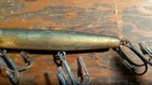 Vintage Robinson Folk Art Gar Florida Fishing Lure RARE 1/2 Saltwater Slopenose  — photo 3