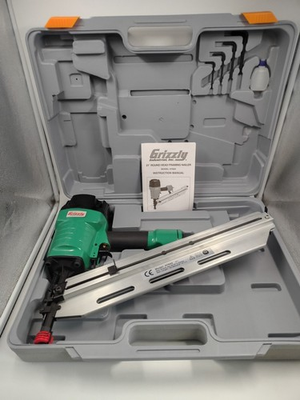 #ad Grizzly Tools Fas Tak H7665 21 Degree Framing Nailer Used Tested Heavy Duty $82.59