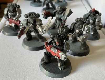 Warhammer 40K - Space Marines Deathwatch - 6x Veterans Kill Team (R64) Exc