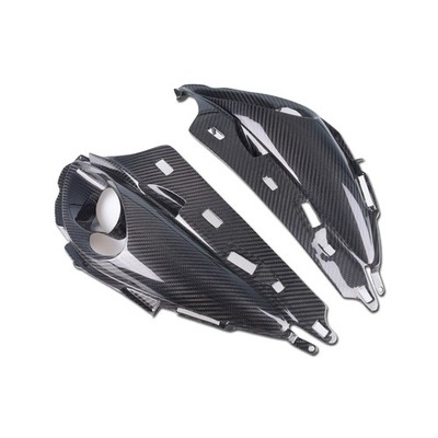 FSJ Carbon Air Intake Cover Front Ducts for Suzuki GSXR1300