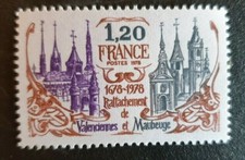 +  TIMBRE FRANCE NEUF 1978- N° 2016 YT- Rattachement de Valenciennes et Maubeuge