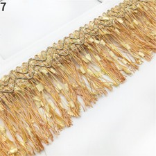 11M Curtain Fringe Trim Sewing Sofa Table Flag Tasseled Edge Accessories Decor
