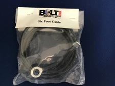 Bolt Lock Motorcycle Helmet and Jacket 6 Foot Cable