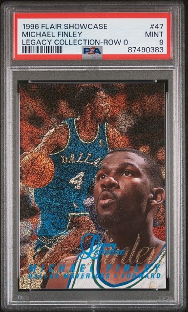 1996-97 Flair Showcase Legacy Collection Row 0 Michael Finley 150/150 PSA 9 1/1 ?