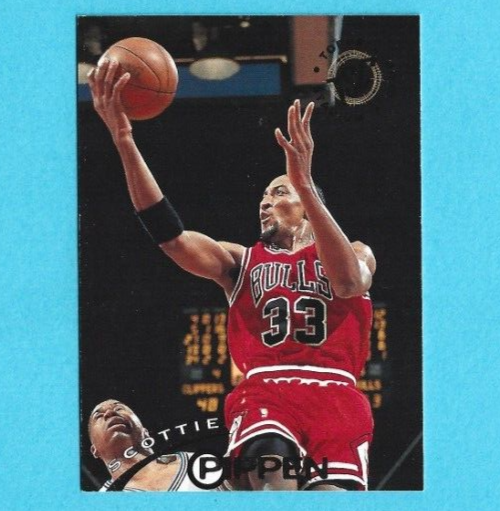 1994-95 Stadium Club Chicago Bulls Basketball Card #33 Scottie
