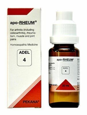 Adel 4 apo-RHEUM Homeopathic Medicine for Arthritis, Muscle & Joint Pain