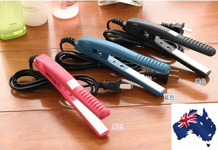 Perming top hair straightener