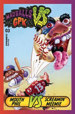 Madballs Vs Garbage Pail Kids #3 Cvr C Trading Card Dynamite Comic Book