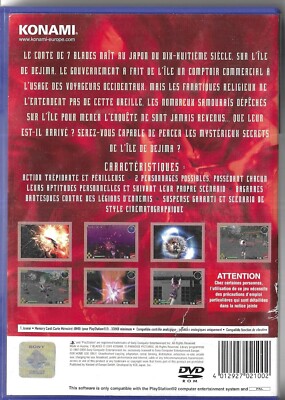 7 Blades Sur PS2 – Jeu Complet Avec Notice – Konami Action-Aventure PAL – Édition Complète