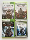 Lot of 4 Assassin's Creed Xbox 360 Video Games -Tested-