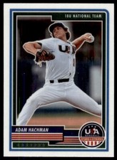 Adam Hachman 2023 Panini Stars & Stripes Rookie Card RC #51 USA 18U National