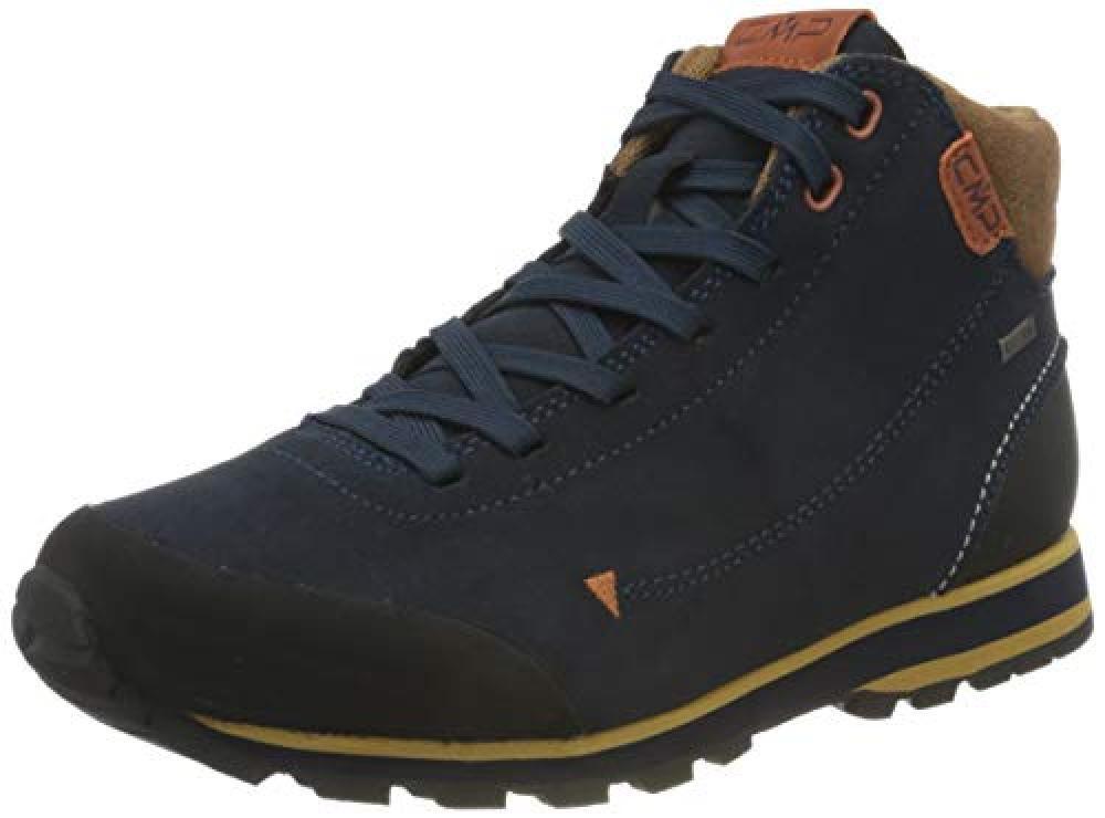 (TG. 43 EU) CMP Elettra Mid Hiking Shoes Wp, Scarpa da Passeggio Uomo, Blu Nero,