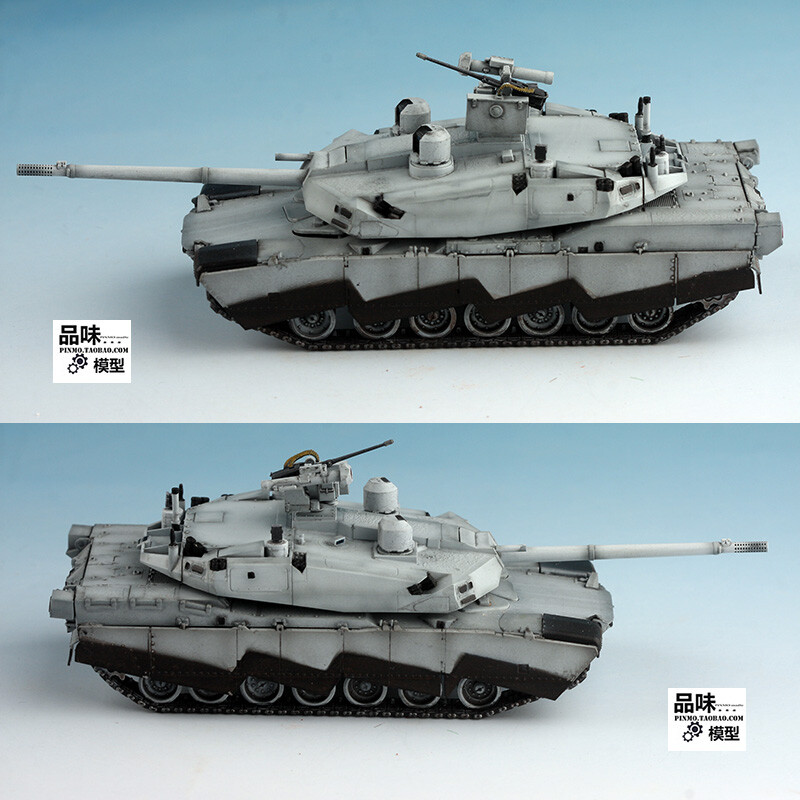 AM 1/72 U.S. M1X Abrams Main Battle Tank Finished Colored