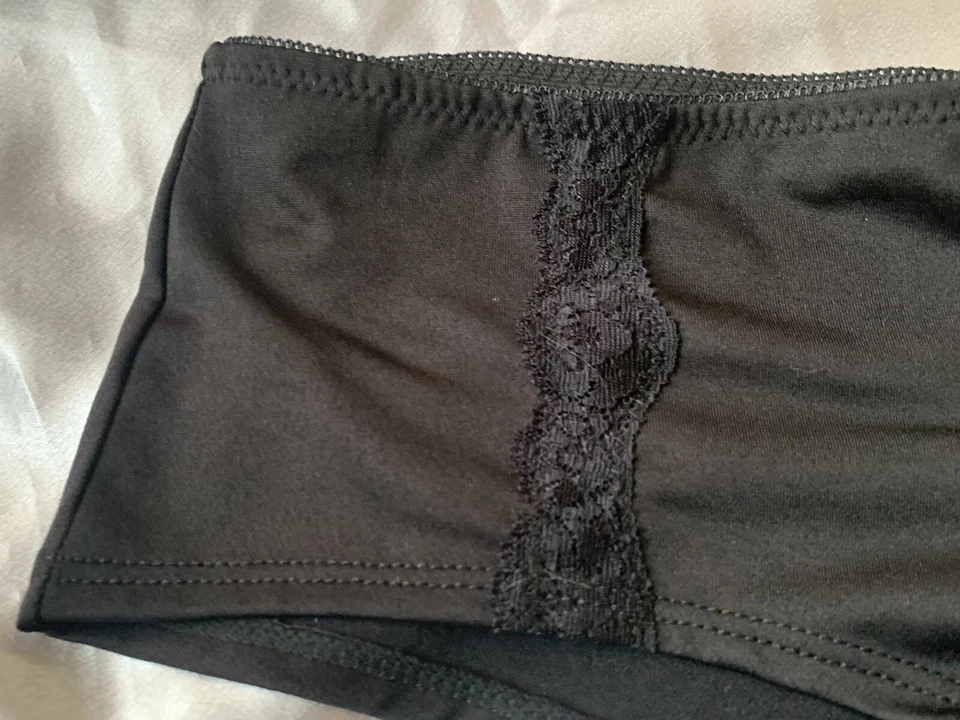 Новые без ценников непослушные взрослые черные и серебристые блестящие трусики-ботинки «cum In» размер l - Изображение 4 из 4