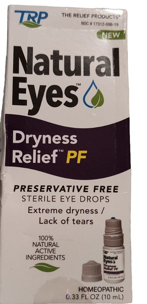 TRP Natural Eyes Dryness Relief PF Preservative Free Eye Drops 7/24