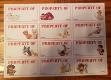 Disney Property Of Stickers NEW