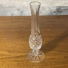 Vintage Waterford Crystal Lismore Collection 9 1/4" Pedestal Footed Bud Vase