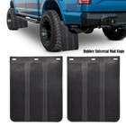 Rubber Mud Flaps Splash Guards Car Truck Pickup Universal Body Fender Heavy Duty