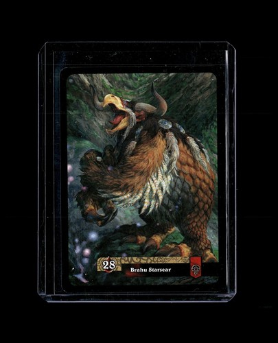 Brahu Starsear 12/208 - WoW TCG Hero - Gladiators - NM Tauren Druid Balance Toke