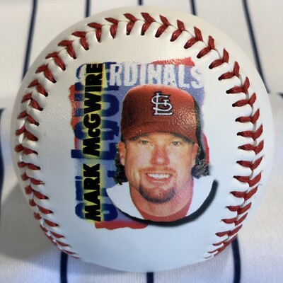 St. Louis Cardinals Mark McGwire Chex Cereal 1996 Fotoball Baseball ball
