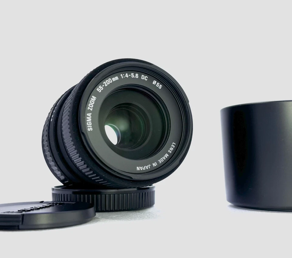 NEW ! SIGMA Zoom Set 18-50mm F3.5-5.6 DC/ 55-200mm F4-5.6 DC For Canon AF #55 - Image 3 of 4