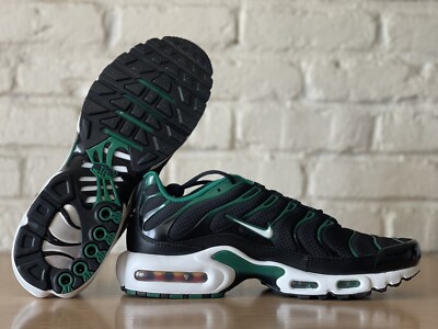 Nike Air Max Plus Black Malachite Green White Men's Size 11 DM0032