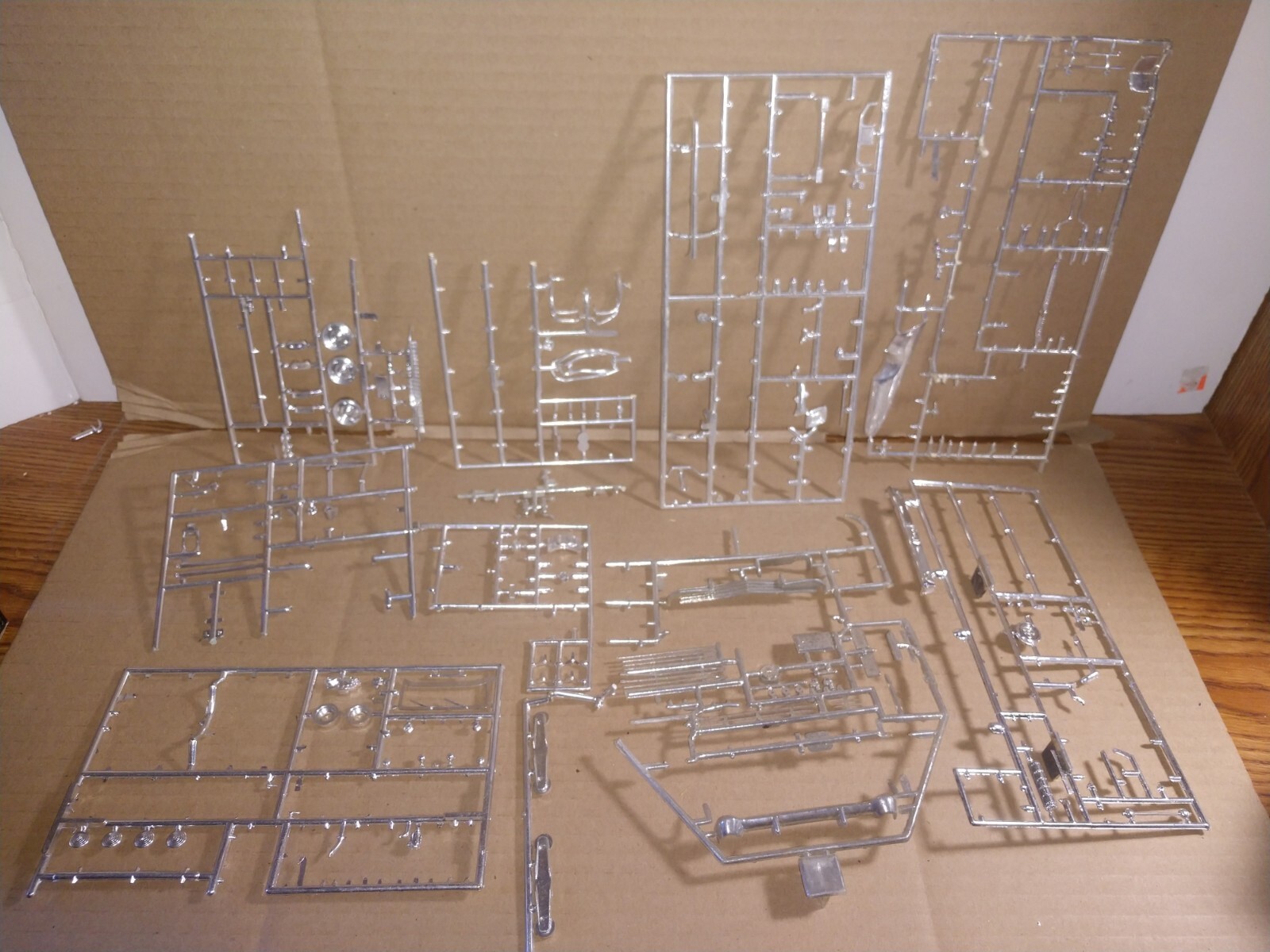 AMT Revell monogram 1/24 1/25 Assortment Chrome Junkyard Plastic Model ...