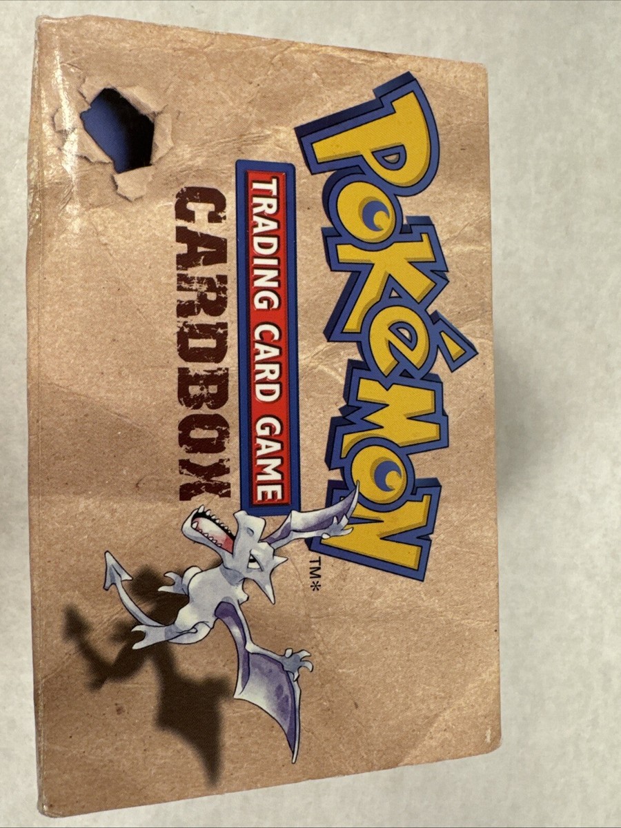 12x Pokemon Fossil Cardbox Card Storage Boxes. Wizards of The