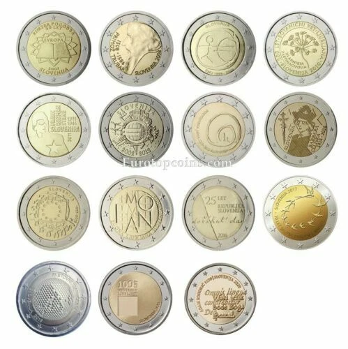 Pièces de 2 euros de Slovénie année 2007