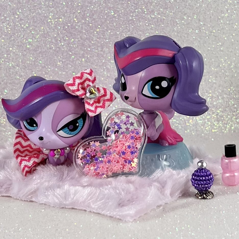 🎀 Littlest Pet Shop 🎀 LPS Zoe Trent Spaniel Dog 2697 with