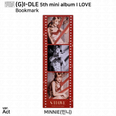 G)I-DLE G-IDLE IDLE 5th Mini Album I Love Official Photocard
