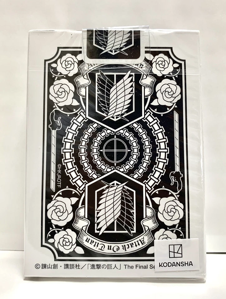 Bicycle Attack on Titan  Playing Cards / Shingeki no Kyojin / Trump / Rare - Image 2 of 3