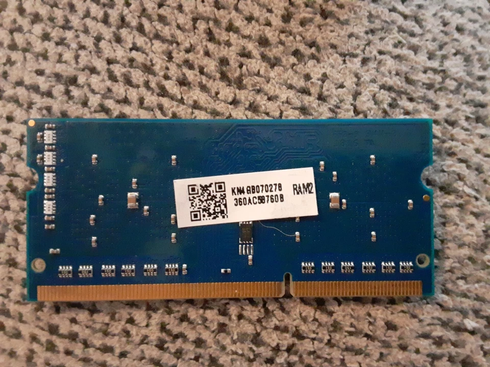 Kingston 2GB 1Rx16 PC3L-12800S DDR3 Laptop Memory 9995594-E03.A00G - Image 3 of 3