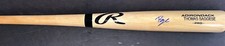 Thomas Saggese Cardinals Auto Signed Engraved Blonde Bat Beckett Rookie Holo /