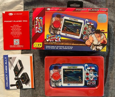 My Arcade Super Street Fighter II Pocket Player Pro Handheld