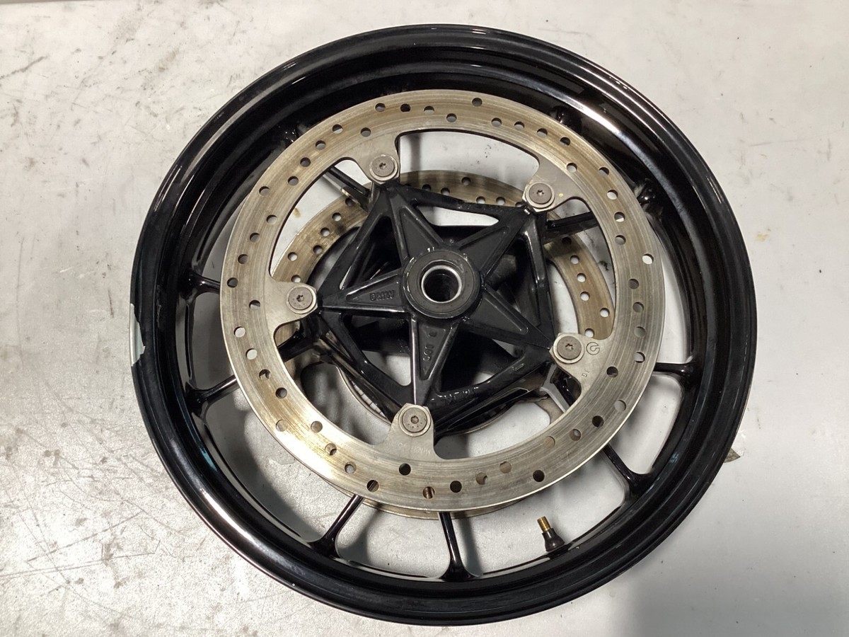 ホイール S1000RR(2013年式)純正 09-14 BMW S1000RR S 1000 RR FRONT WHEEL RIM ROTORS BLACK OEM | eBay