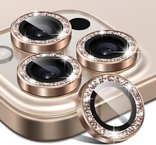 for Iphone 16 Pro/Iphone 16 Pro Max Camera Lens Protector Glitter, Anti-Scratch