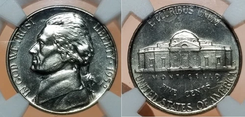 1952 S 5c Jefferson Nickel NGC MS 66 PL -Proof Like Pop 1/0 Only One !!!