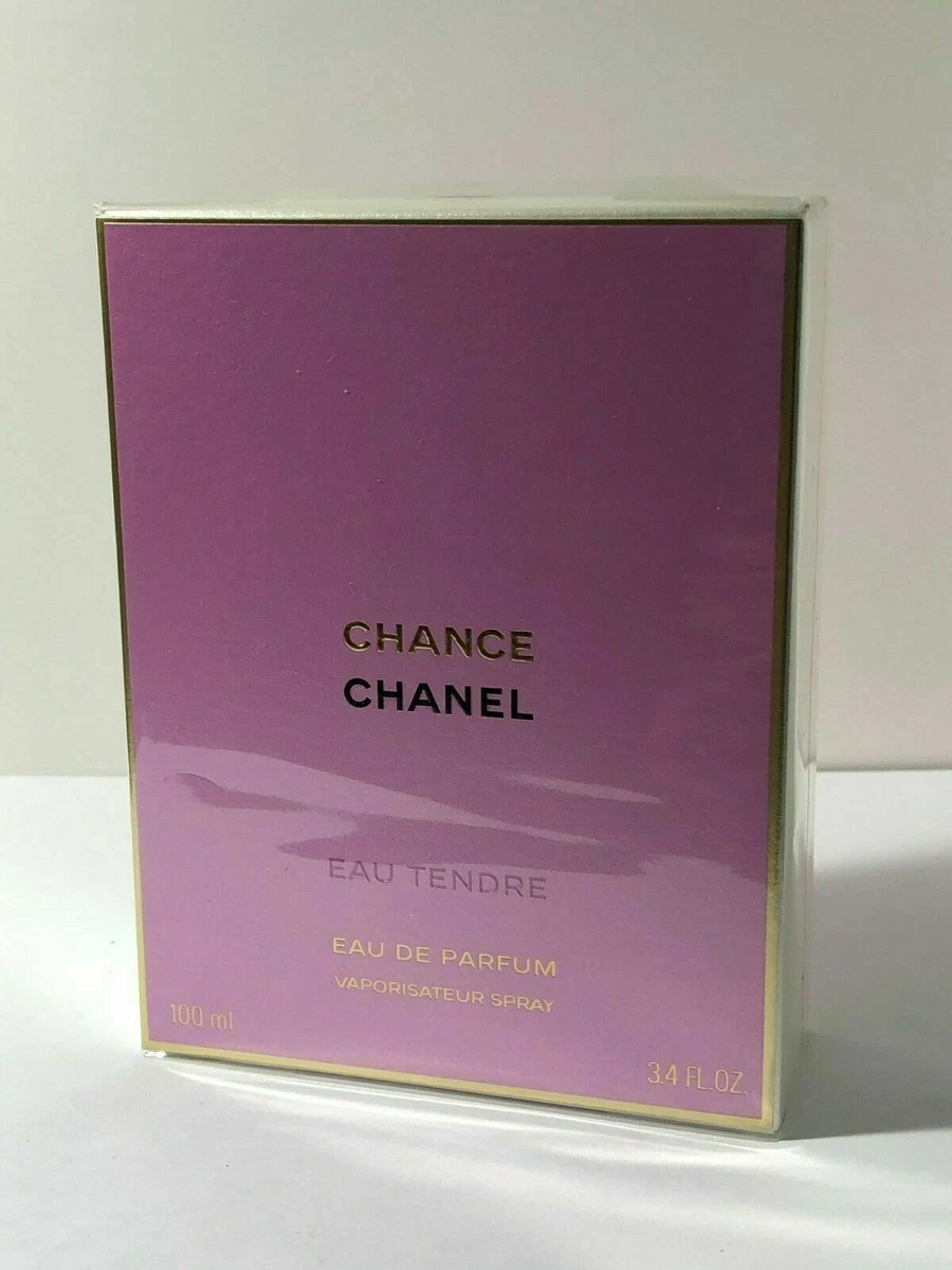 CHANCE EAU TENDRE BY CHANEL 3.4 oz ( 100 ml ) EDT WOMEN SPRAY SEALED