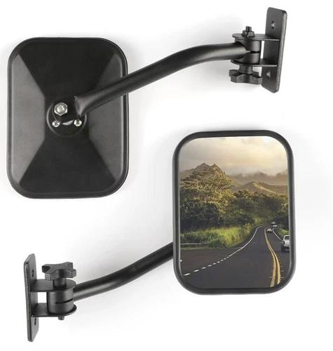 JUSTTOP 2 Pack Mirrors Doors Off, Side View Mirrors - Jeep