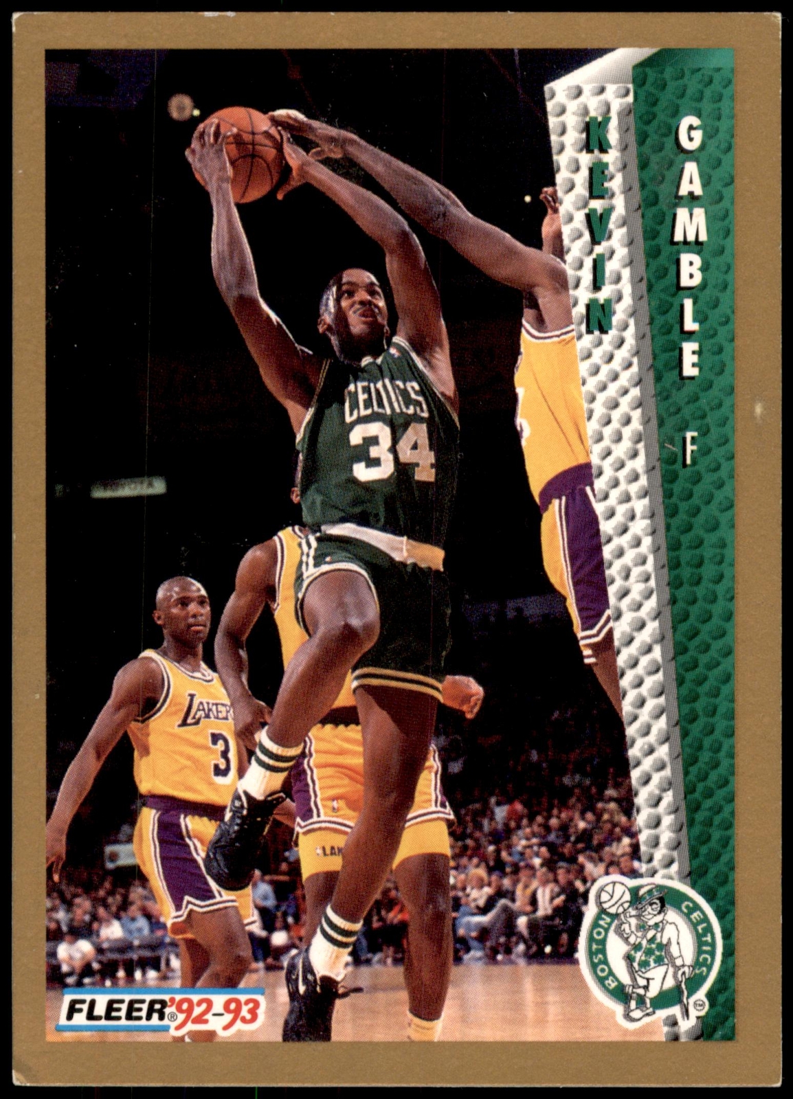 Kevin Gamble #15 1992-93 Fleer