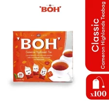 NEW BOH CAMERON HIGHLANDS TEA-100 tea bags