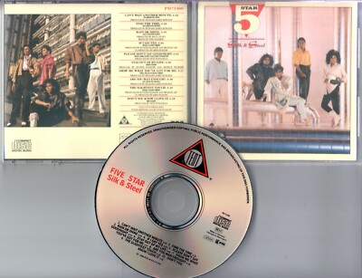 Five Star CD  Silk & Steel      1986