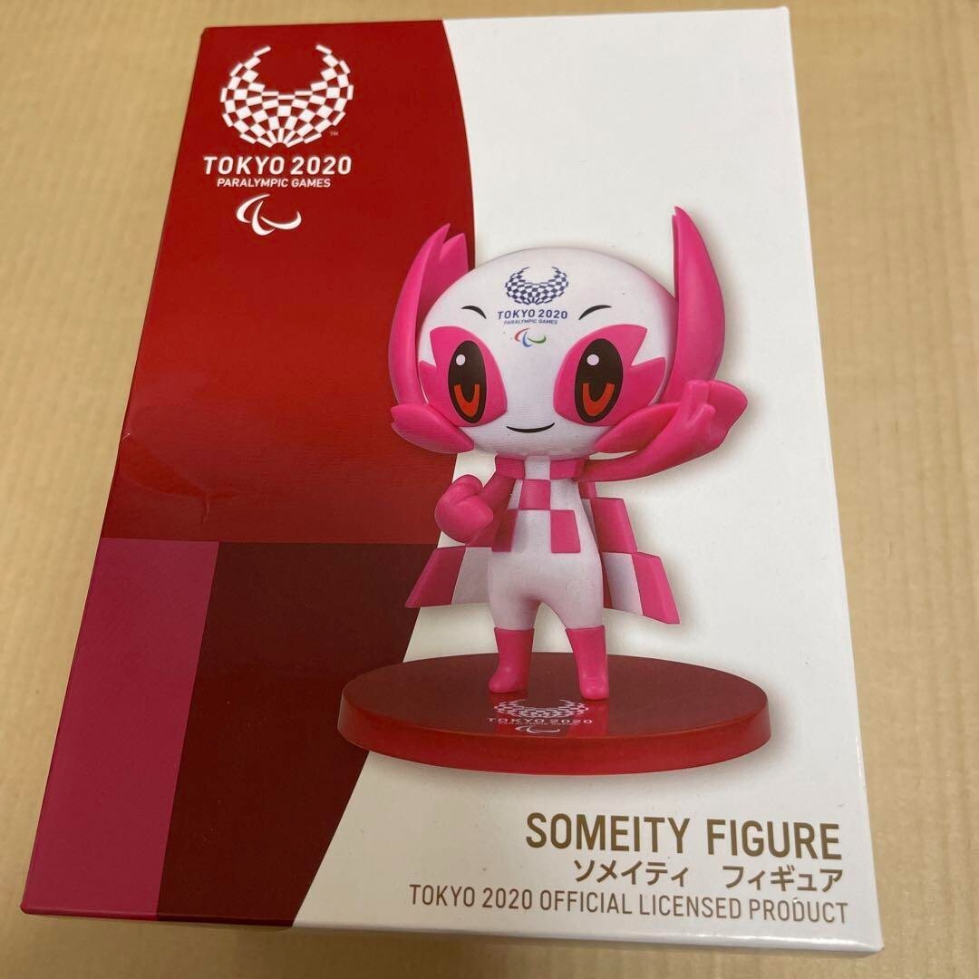 Tokyo 2020 Olympic Paralympic Limited Mascot SOMEITY Figure W/ Box