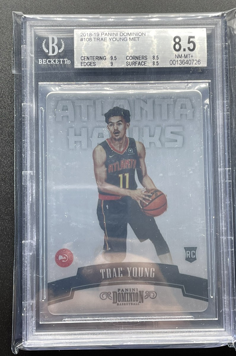 2018-19 Panini Dominion Trae Young Rookie RC #94/199 BGS 8.5 2018-19 Panini Dominion Trae Young Rookie RC #94/199 BGS 8.5