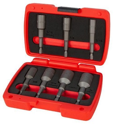 PERFORM TOOL W8699 7pc X-TRAX Nut-Driver Set