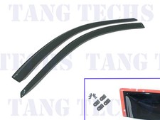 Integra 94-01 2dr Window Side Visor With Clips Sun Shade Vent Jdm Sz Brand