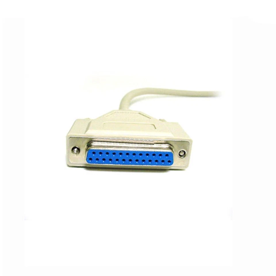 3FT DB25 25 Pin RS232 Male to Female Serial Parallel Printer Extension Cable - Image 3 of 3