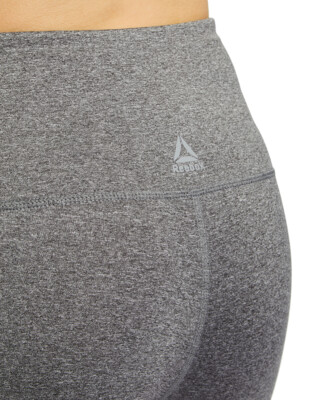 High Rise Flint NWT - REEBOK Women's HIGH RISE Flint Grey Heather 7/8 LEGGINGS (Sizes ...